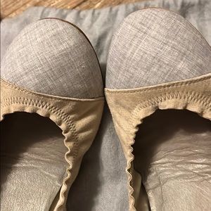 Brunello Cucinelli suede ballet flats size 40